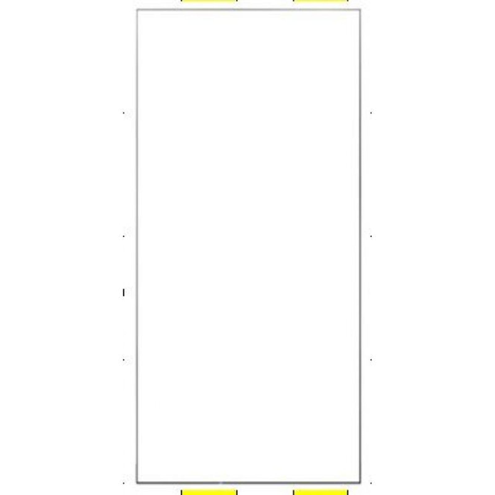 Jarred Rect Floor Mirror - Black — view 2