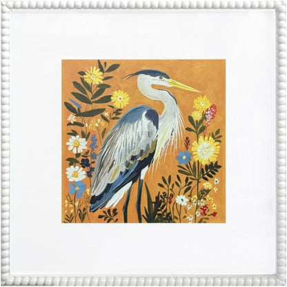 Golden March b Glass Framed Canvas - wh — view 2