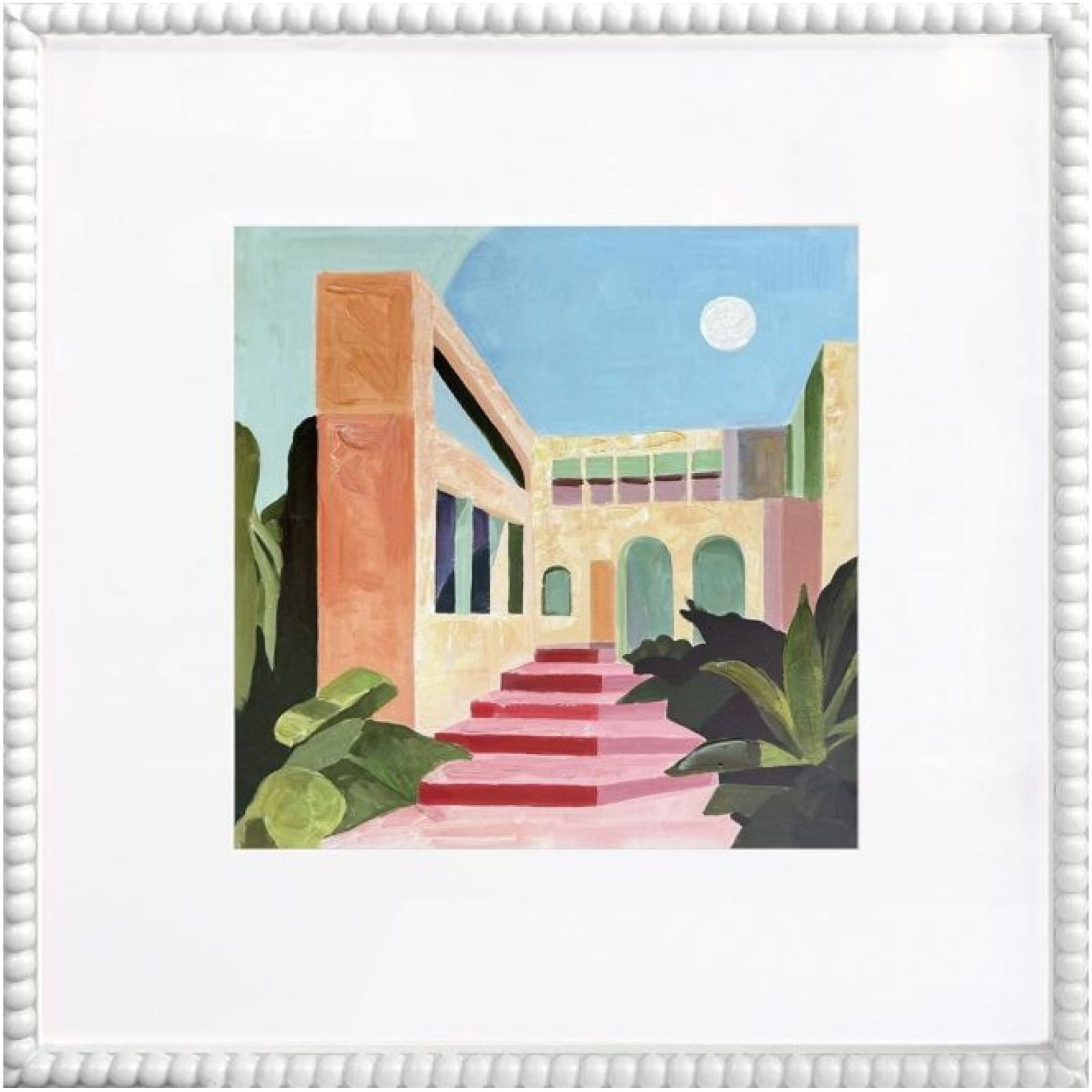 Dust Til Dawn c Glass Framed Canvas - — view 2