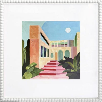 Dust Til Dawn c Glass Framed Canvas - — view 2