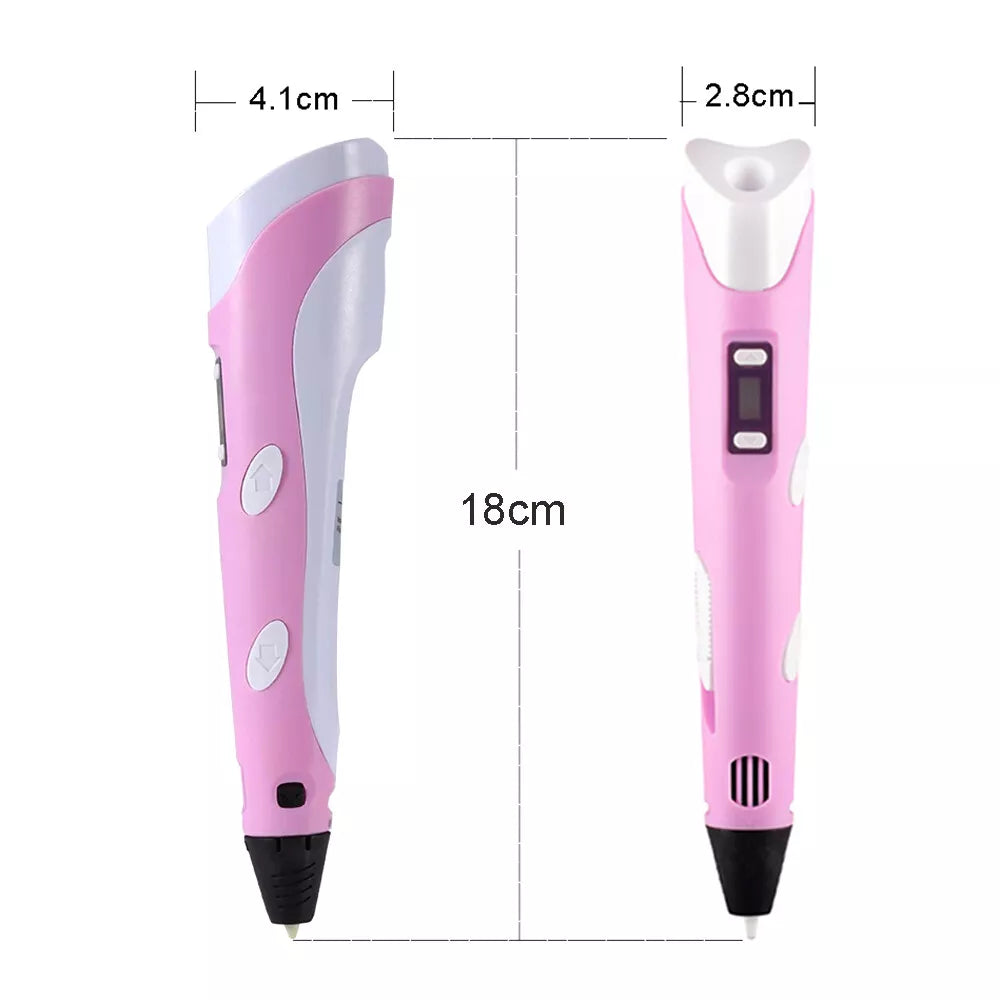 🎨 InnoSketch™ 3D Pen LED Display Electronic