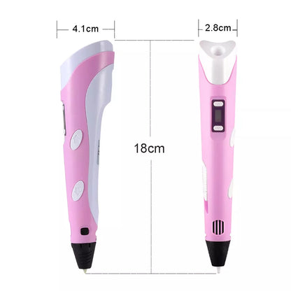 🎨 InnoSketch™ 3D Pen LED Display Electronic