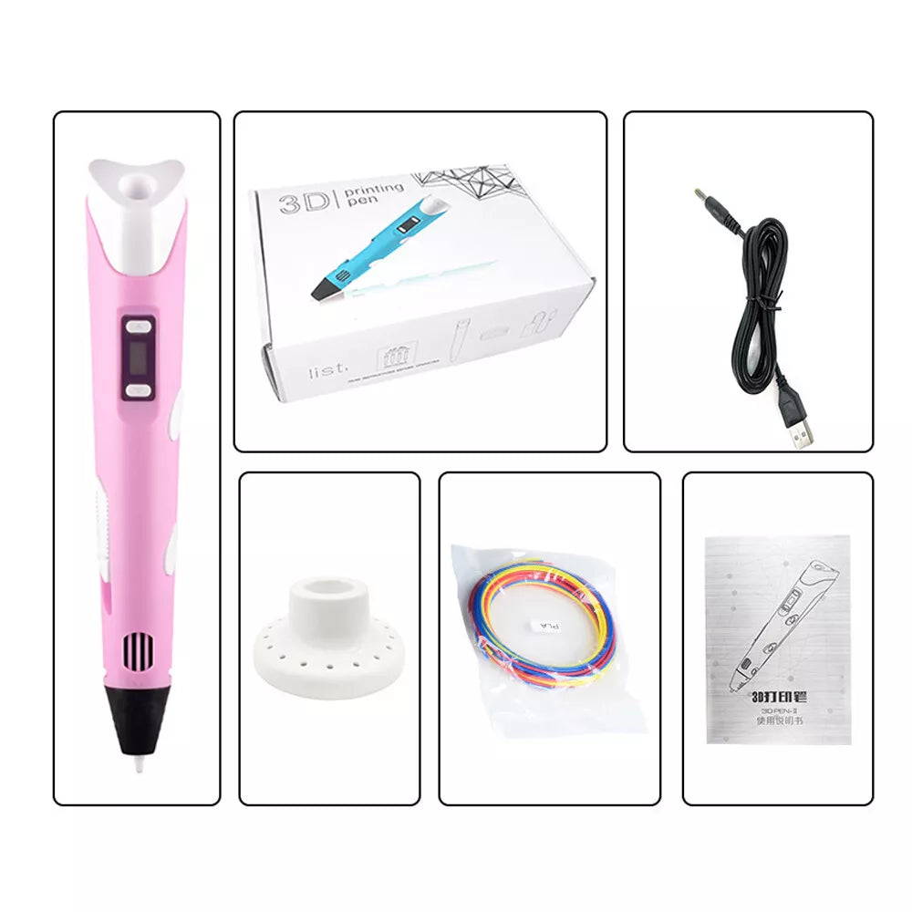 🎨 InnoSketch™ 3D Pen LED Display Electronic