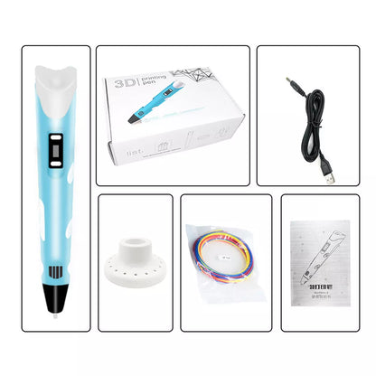 🎨 InnoSketch™ 3D Pen LED Display Electronic