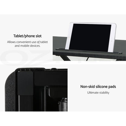 Artiss Standing Desk Riser Black — view 10