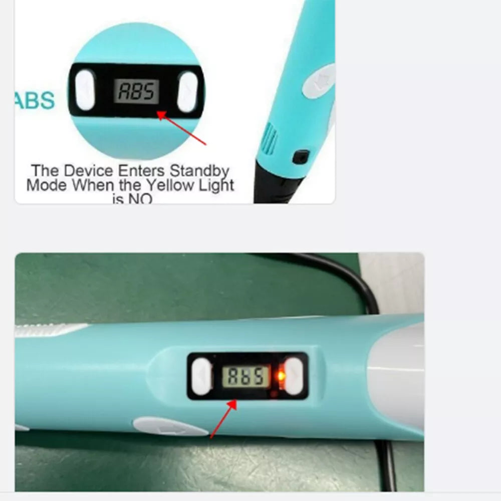 🎨 InnoSketch™ 3D Pen LED Display Electronic