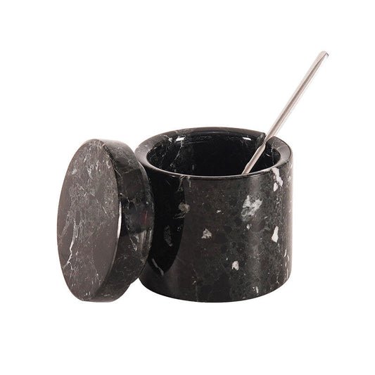 Marble Salt Cellar with spoon (single)