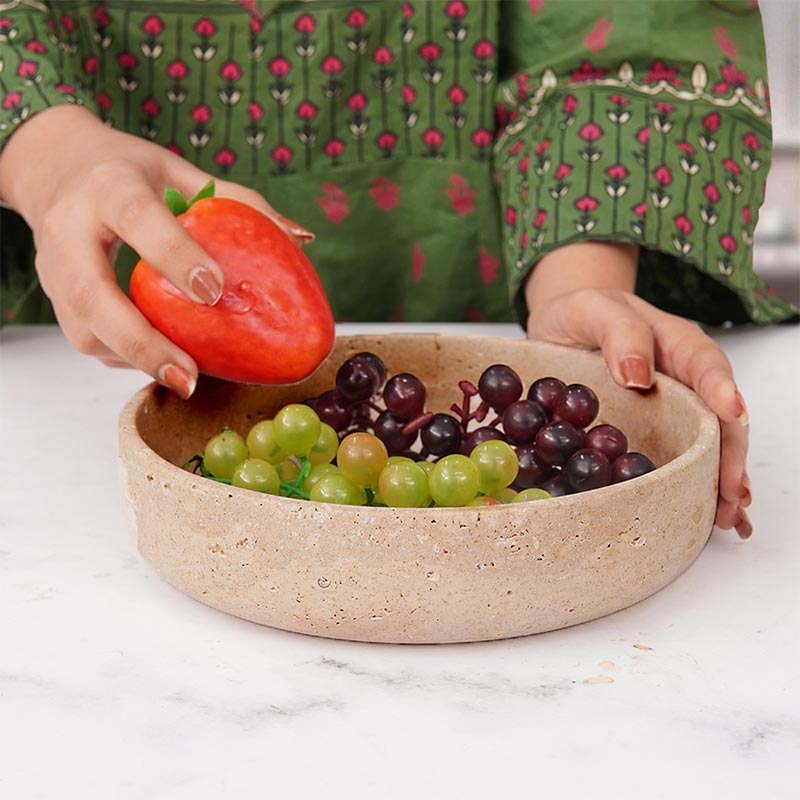 Marble Serving Bowl