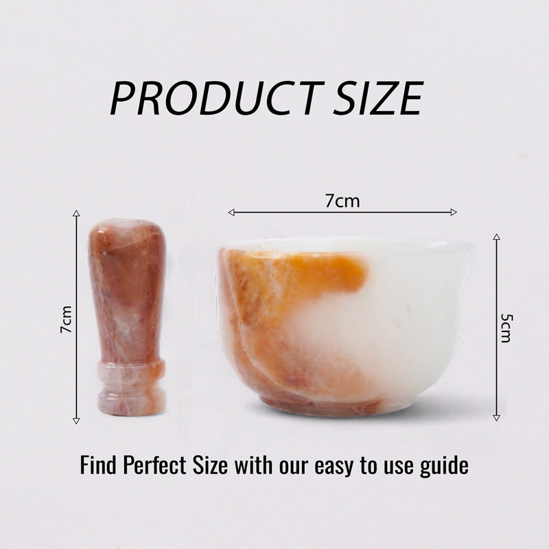 Marble Mortar & Pestle
