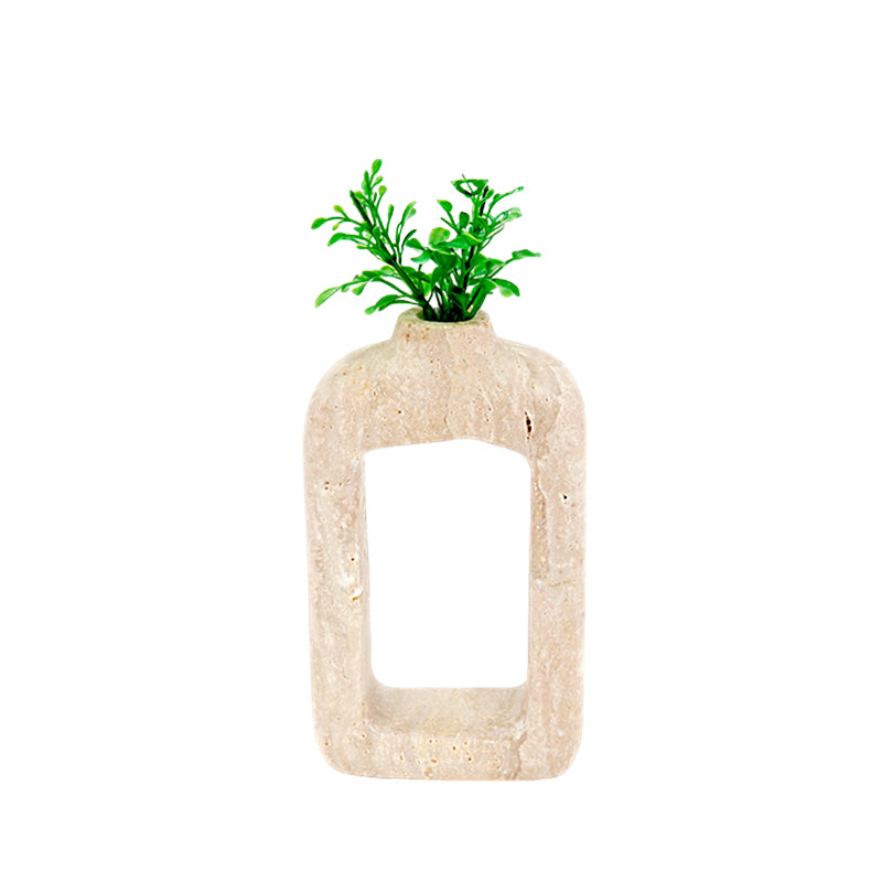 Marble Rectangle Vase - Small