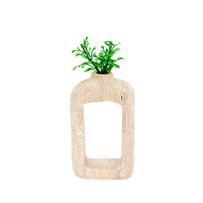 Marble Rectangle Vase - Small