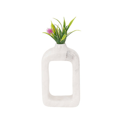 Marble Rectangle Vase - Small