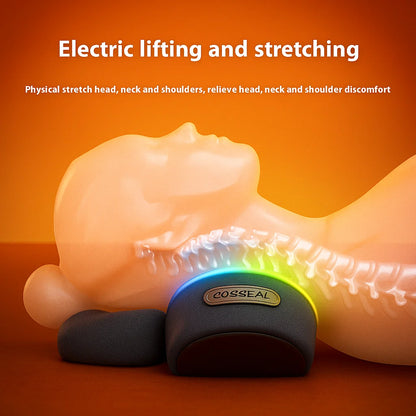 CerviLux™ Electric Massager Cervical Pillow Hot Compress Vibration Massage Neck Traction Relax Sleeping Memory Foam Pillow Spine Support + Free BONUS ebook Mother's Day