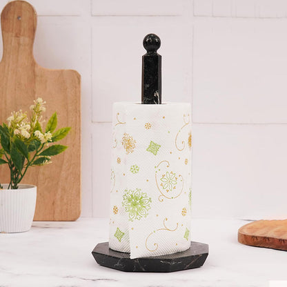 Marble Paper Towel Holder - Star