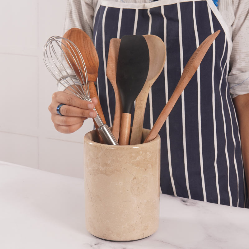 Marble Utensil Holder