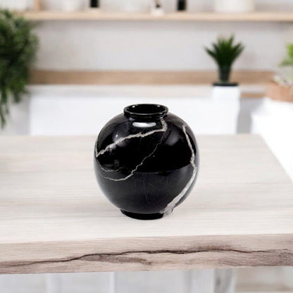 Marble Fish Bowl Vase