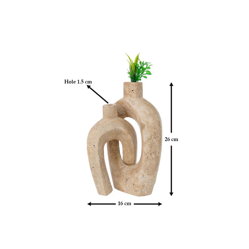 Marble Arm-lock Vase