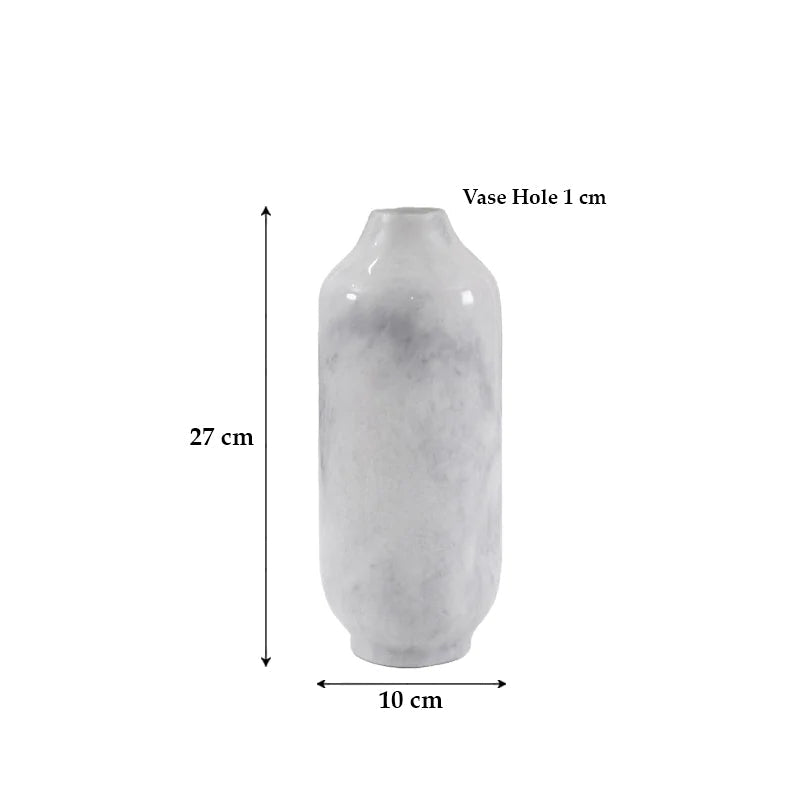 Marble Cylindrical Vase