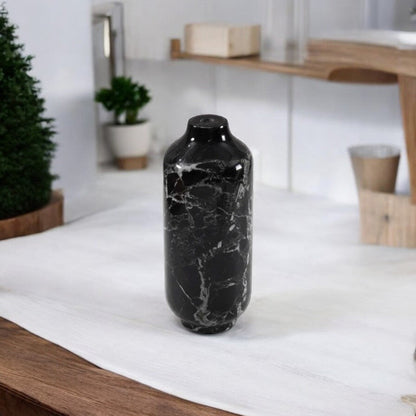 Marble Cylindrical Vase