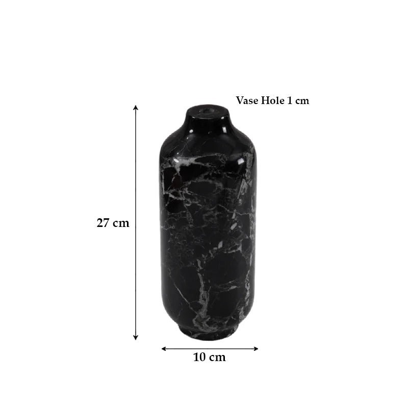 Marble Cylindrical Vase