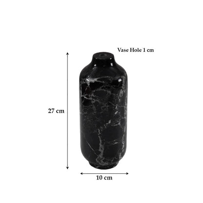 Marble Cylindrical Vase