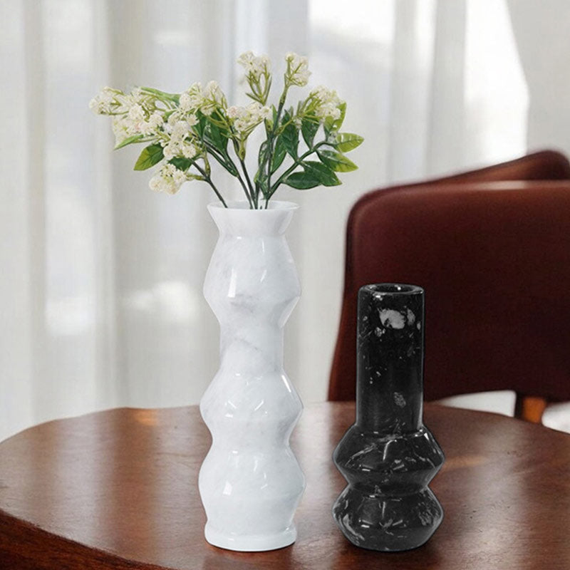 Marble Tube Vase