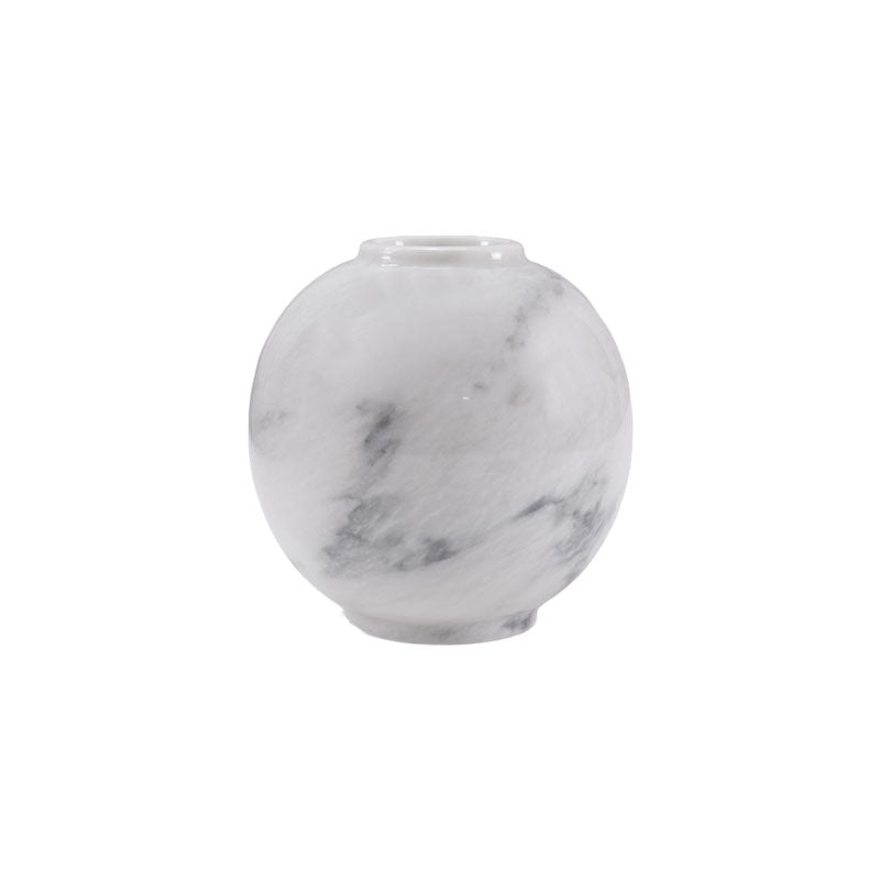 Marble Fish Bowl Vase
