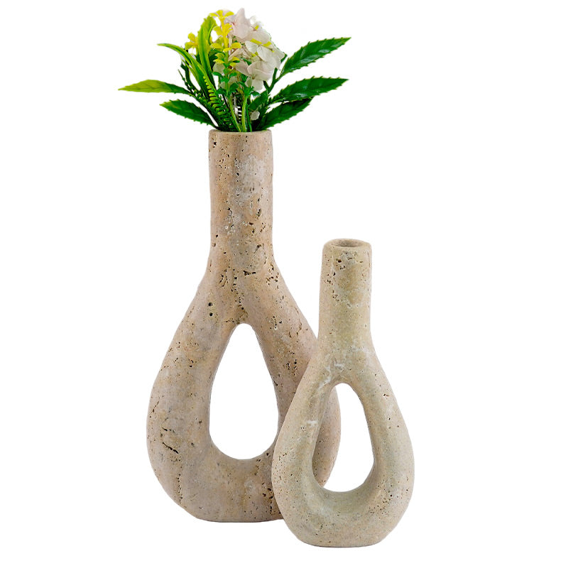 Marble Oval Vase