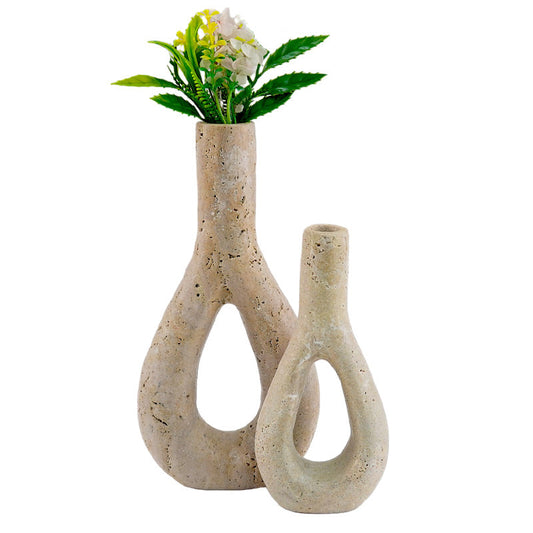 Marble Oval Vase