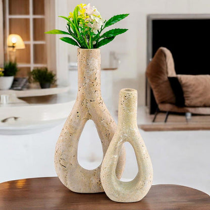 Marble Oval Vase