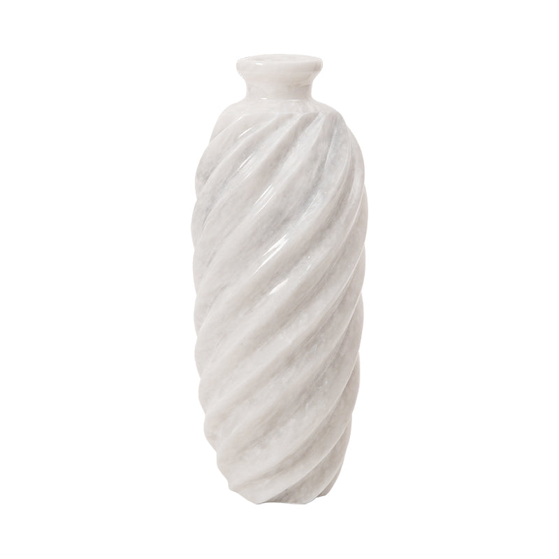 Marble Lined Accent Vase - 25cm