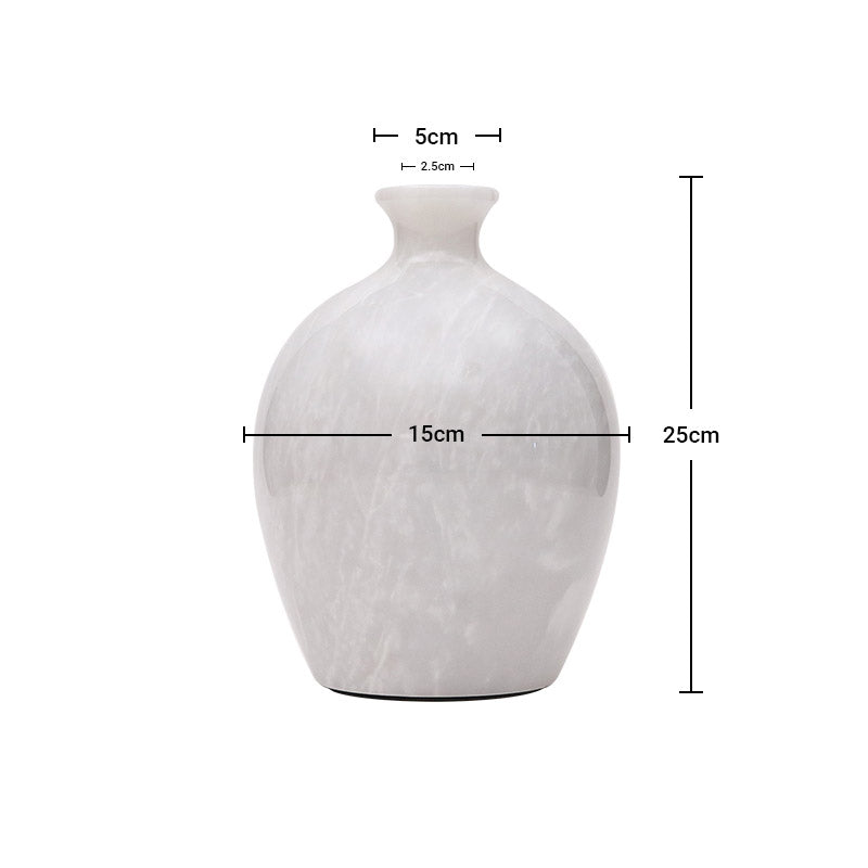 Marble Earthen Vase