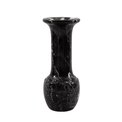 Marble Long Neck Vase - 25cm