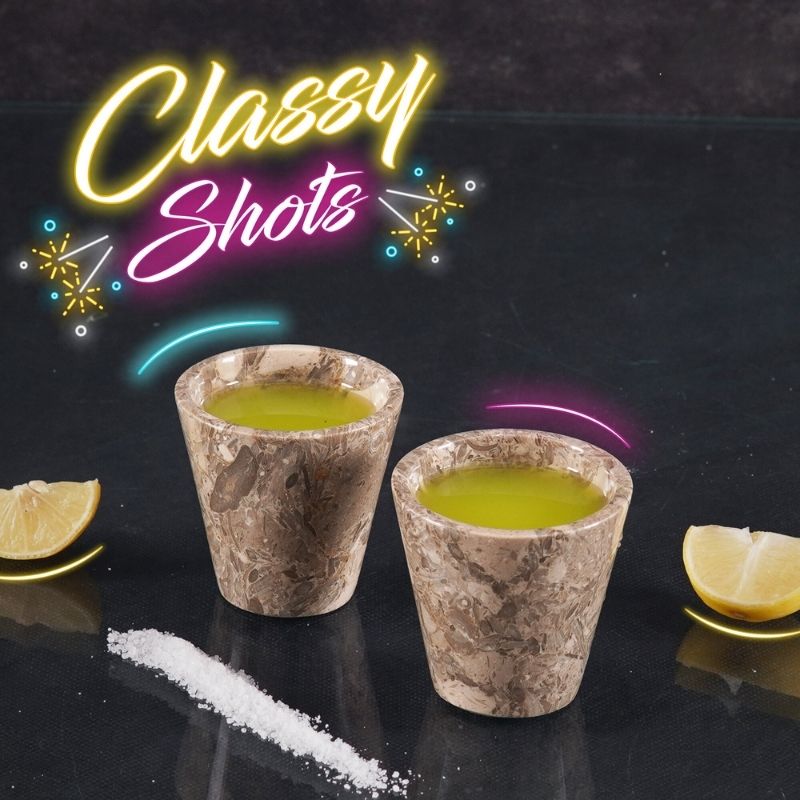 Marble Shot Glass