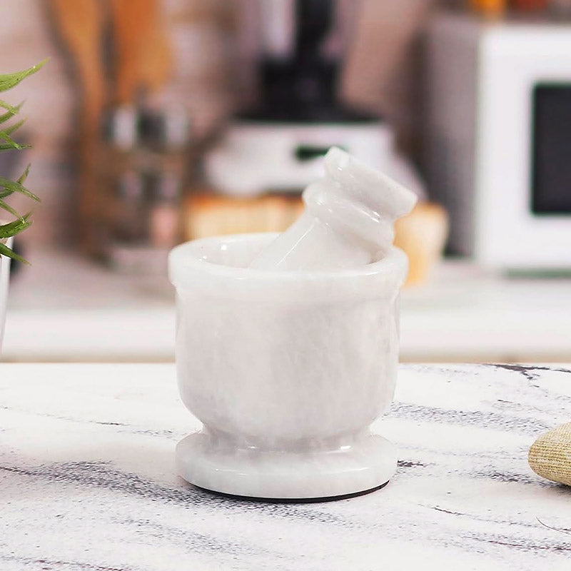 Marble Mortar & Pestle - Small
