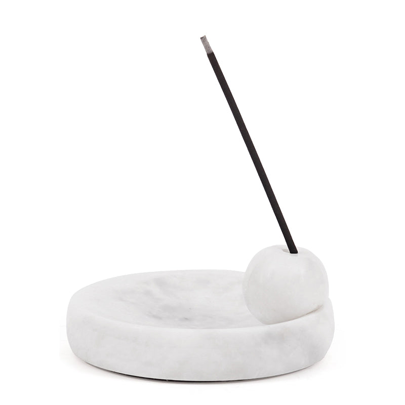 Marble Incense Holder - Design F