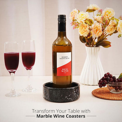 Marble Wine Bottle Coaster
