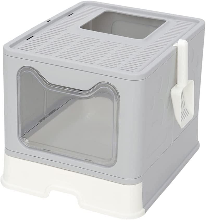 Belvie Pets Enclosed Cat Litter Box with Free Scoop Easy Assemble Gifts Hub Australia