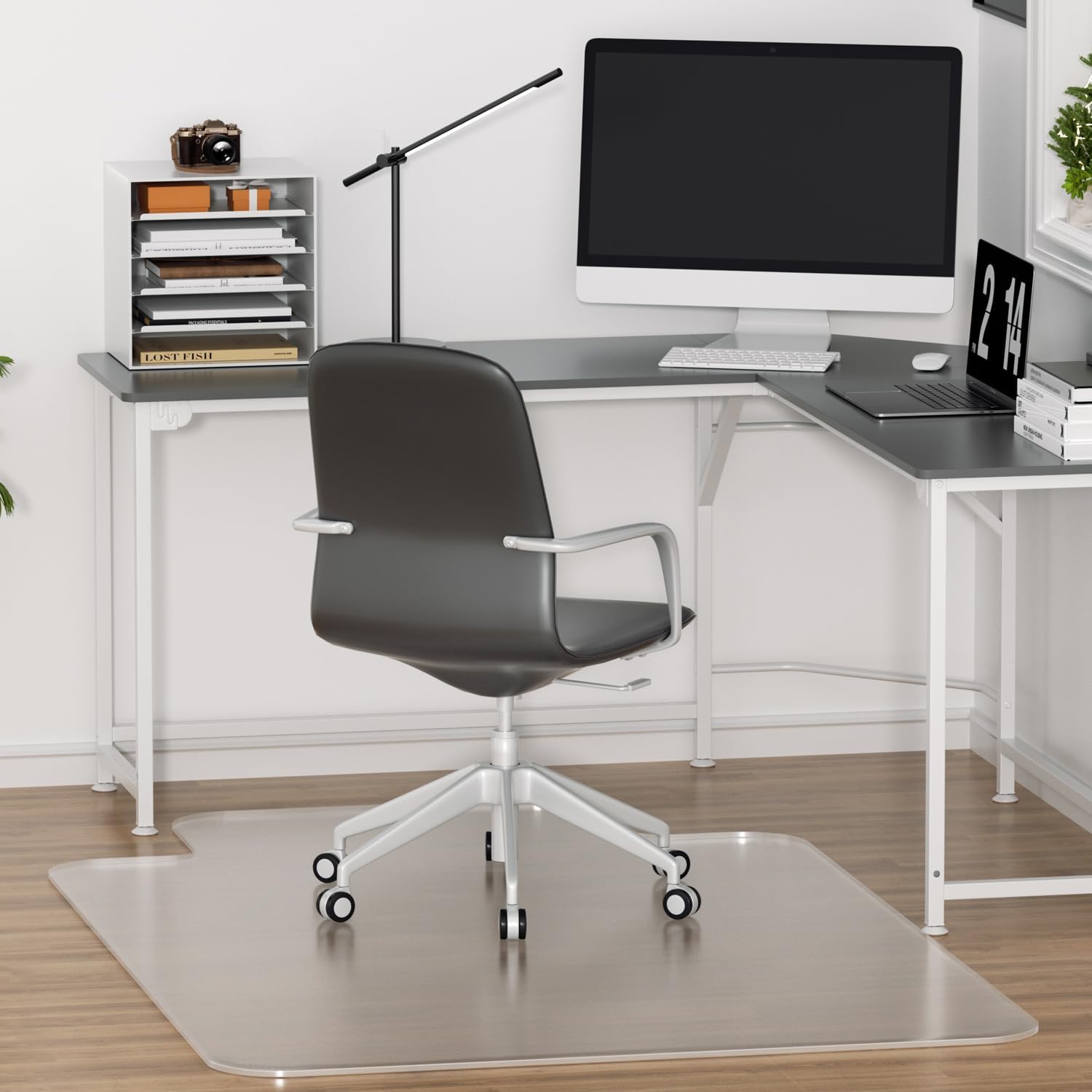 Office Chair Mat for Hard Floor, Carpet Protector Chair Mat Large