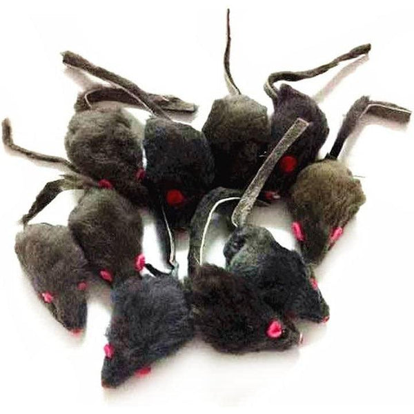 Furry Mice Cat Toy