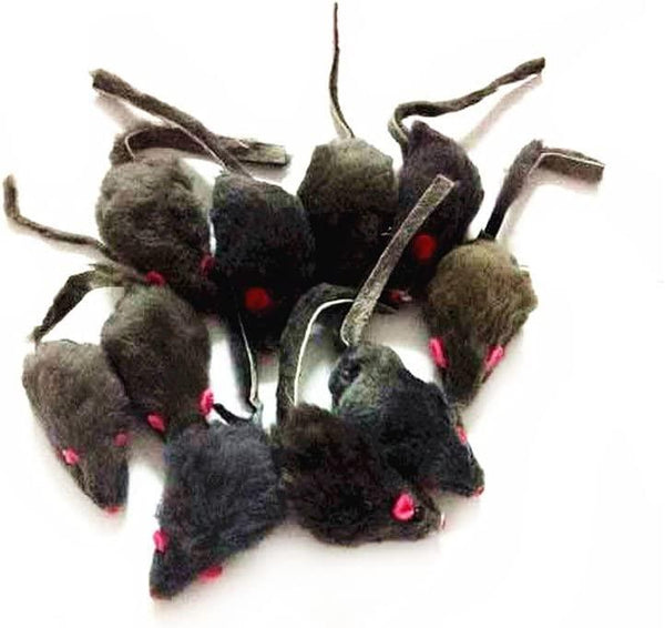 Furry Mice Cat Toy