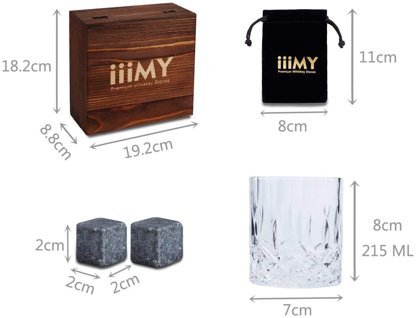 Whisky Glasses Set,Whisky Glasses Set Handmade Wooden Box - Gifts-Australia