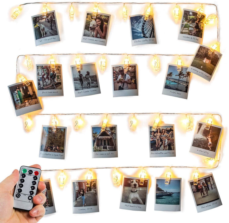 Photo Clip String Lights - Birthday Gift for Teen Girl - Gifts-Australia