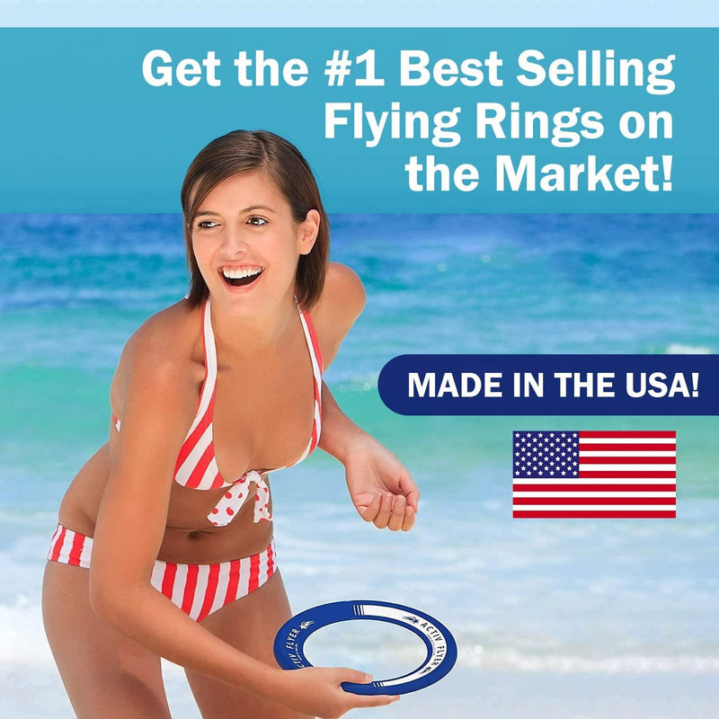 Best Kids Flying Rings - Ultimate Outdoor Toss Toys at Beach Vacation - Gifts-Australia