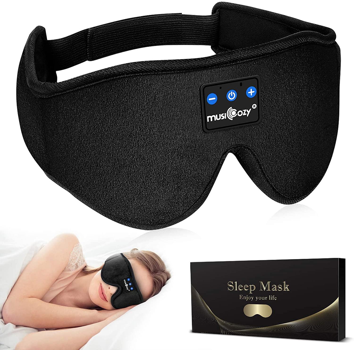 Bluetooth Wireless Sleeping Eye Mask,Office Travel Unisex Gifts - Gifts-Australia
