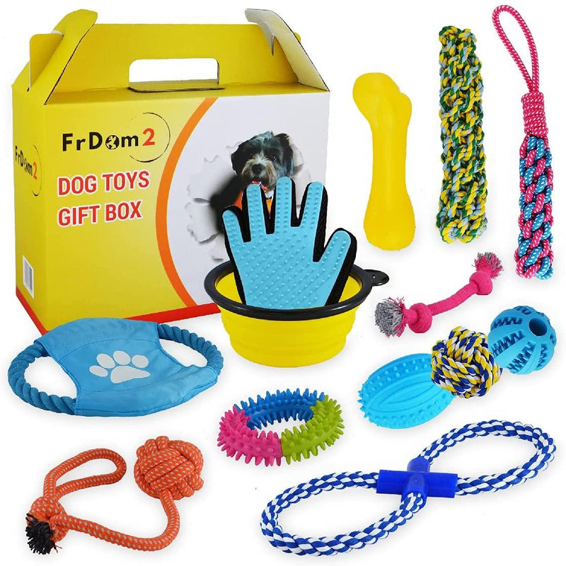 Great Pet Gift of Puppy Toys for Small Medium Dogs,Dog Toy Gift Box - Gifts-Australia