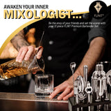 13 Piece Cocktail Shaker Set