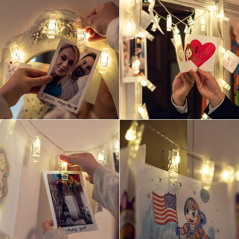 Photo Clip String Lights - Birthday Gift for Teen Girl - Gifts-Australia