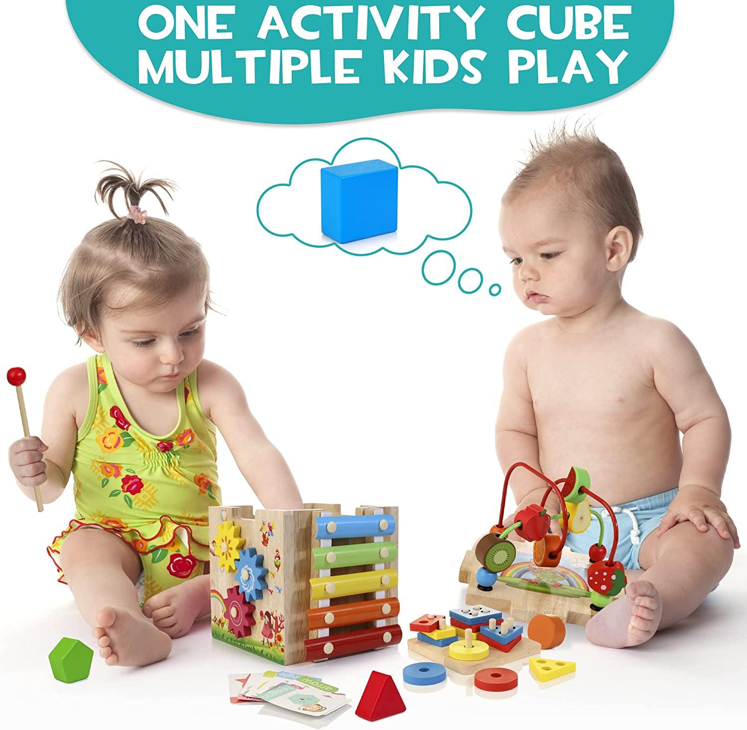First learning 8 in 1 activity cart shop
