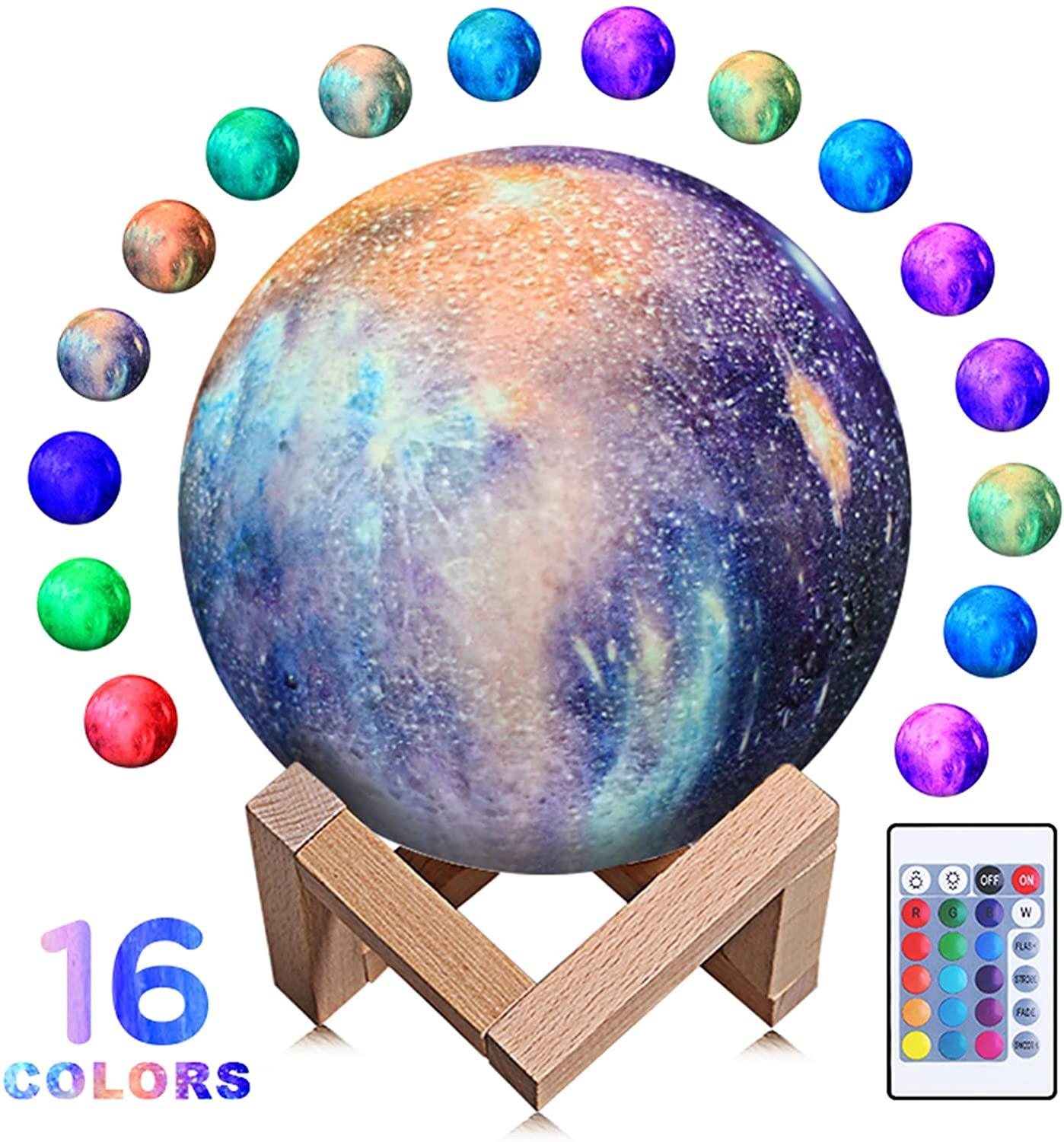 3d touch control clearance universe moon lamp